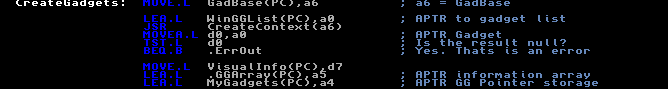 A simple AmigaOS GUI in assembler